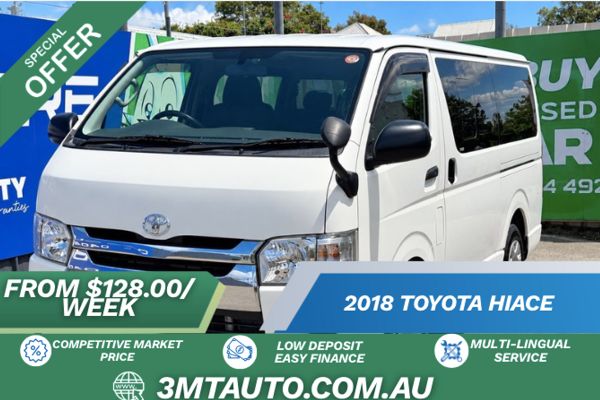 2018 Toyota Hiace TRH221R ELWB High Roof image