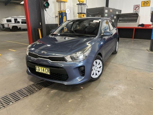2017 Kia Rio YB MY18 S Blue 4 Speed Automatic Hatchback image