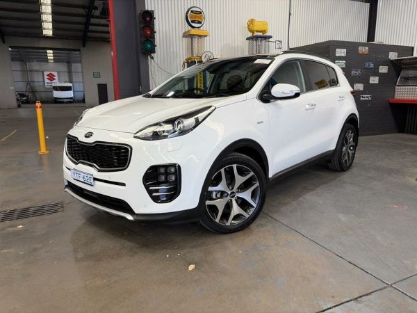 2017 Kia Sportage QL MY18 GT-Line (AWD) White 6 Speed Automatic Wagon image