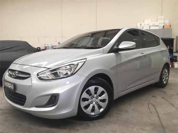 2016 HYUNDAI ACCENT 5D HATCHBACK RB4 MY16 ACTIVE