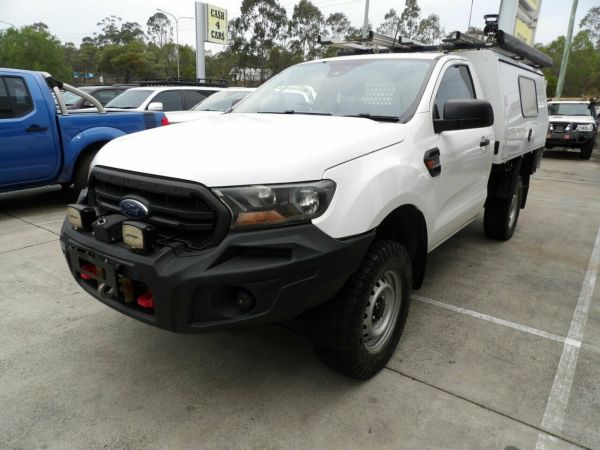 2020 Ford Ranger PX MkIII 2020.25MY XL White 6 Speed Sports Automatic Single Cab Chassis image