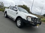 Image for 2012 Ford Ranger XLT White 6 Speed Manual Double Cab