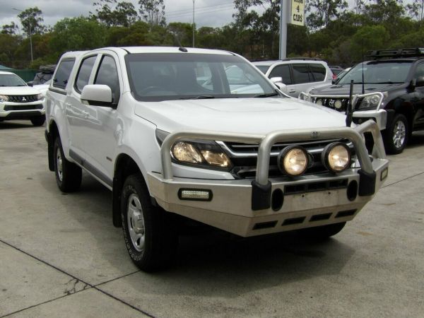 2018 Holden Colorado RG MY19 LS Pickup Crew Cab 4x2 White 6 Speed Sports Automatic Utility image