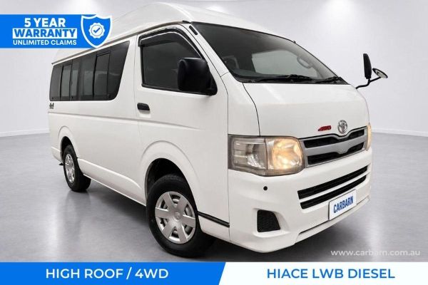 2010 Toyota Hiace DX 4WD Welcab KDH206K