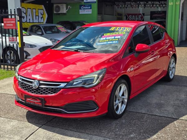 2017 HOLDEN ASTRA RS BK MY17