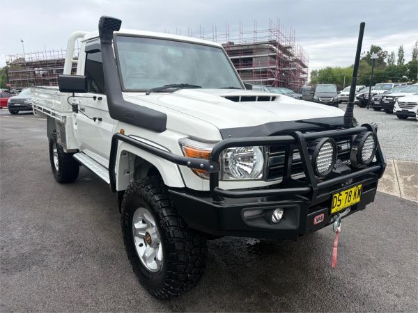 2008 Toyota Landcruiser Cab Chassis VDJ79R Workmate