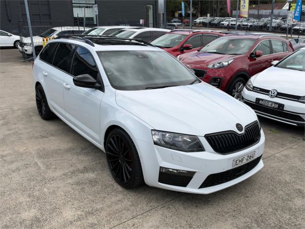 2017 SKODA OCTAVIA 4D SEDAN NE MY17 RS 162 TSI
