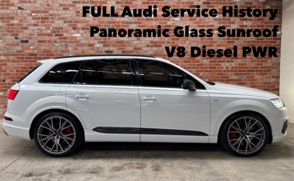 2018 AUDI SQ7 4D WAGON 4M MY18 4.0 TDI V8 QUATTRO image