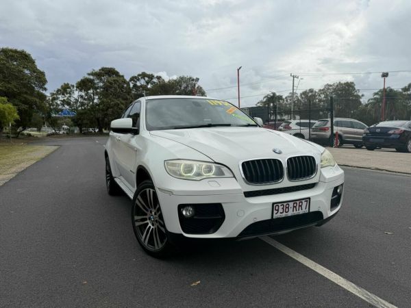2012 BMW X6 E71 LCI xDrive30d Coupe Steptronic White 8 Speed Sports Automatic Wagon image