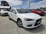 Image for 2015 Mitsubishi Lancer CJ MY15 LS White 5 Speed Manual Sedan