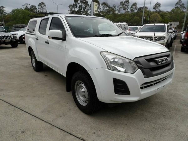 2018 Isuzu D-MAX MY18 SX Crew Cab 4x2 High Ride White 6 Speed Sports Automatic Utility image