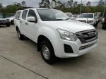 Image for 2018 Isuzu D-MAX MY18 SX Crew Cab 4x2 High Ride White 6 Speed Sports Automatic Utility