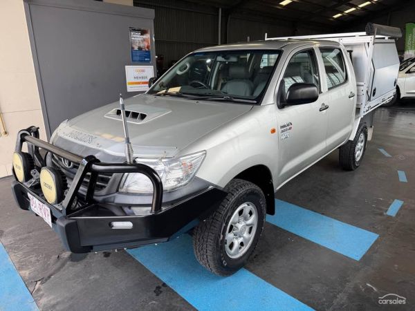 2011 Toyota Hilux Workmate Manual 4x4 MY12 Double Cab