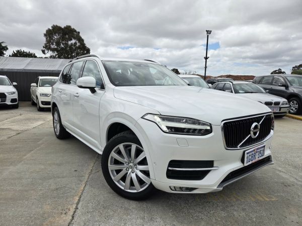 2016 Volvo XC90 L Series MY16 D5 Geartronic AWD Momentum White 8 Speed Sports Automatic Wagon image