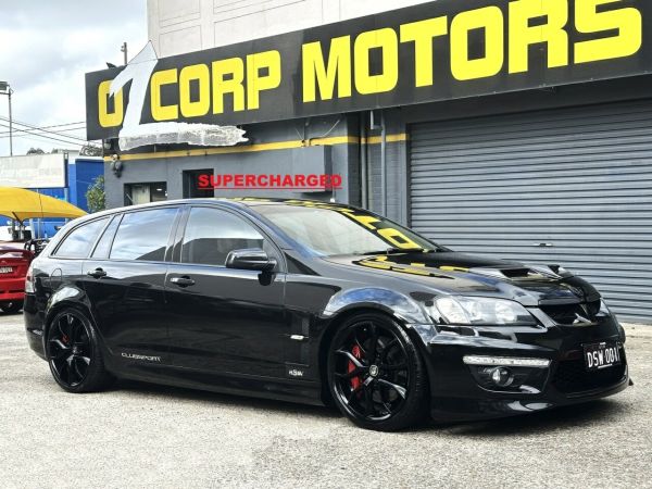 2010 Holden Special Vehicles ClubSport E Series 2 R8 Tourer Black 6 Speed Sports Automatic Wagon