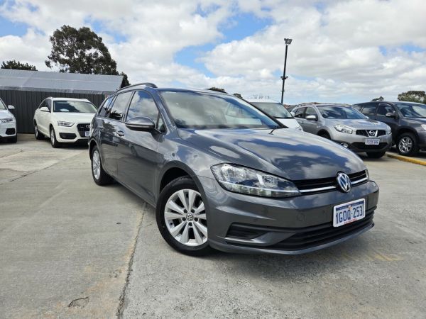2018 Volkswagen Golf 7.5 MY18 110TSI DSG Trendline Grey 7 Speed Sports Automatic Dual Clutch Wagon image