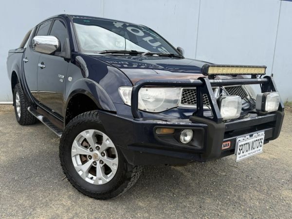 2010 Mitsubishi Triton MN MY10 GLX-R (4x4) Blue 5 Speed Automatic 4x4 Double Cab Utility image