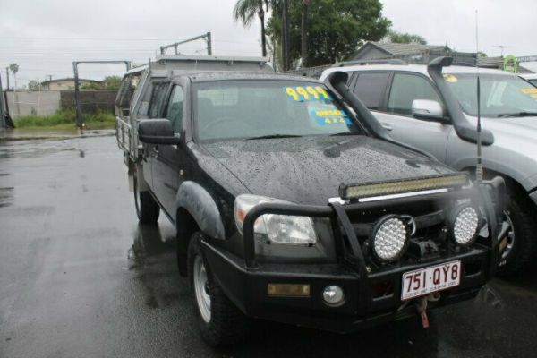 2007 Mazda BT-50 UNY0E3 DX+ Freestyle Black 5 Speed Manual Cab Chassis image