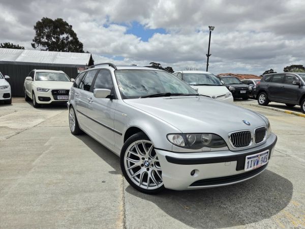 2002 BMW 3 Series E46 MY2002 320i Touring Steptronic Silver 5 Speed Automatic Wagon