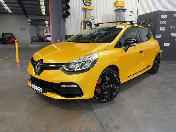 2016 Renault Clio X98 R.s. 200 CUP Yellow 6 Speed Automatic Hatchback