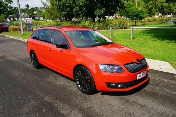 2016 Skoda Octavia NE MY16 110 TSI Ambition Red 7 Speed Auto Direct Shift Wagon image
