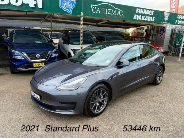 2021 Tesla Model 3 MY21 Update Standard Range Plus