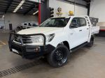 Image for 2017 Toyota Hilux GUN126R MY19 SR (4x4) White 6 Speed Automatic Dual C/Chas