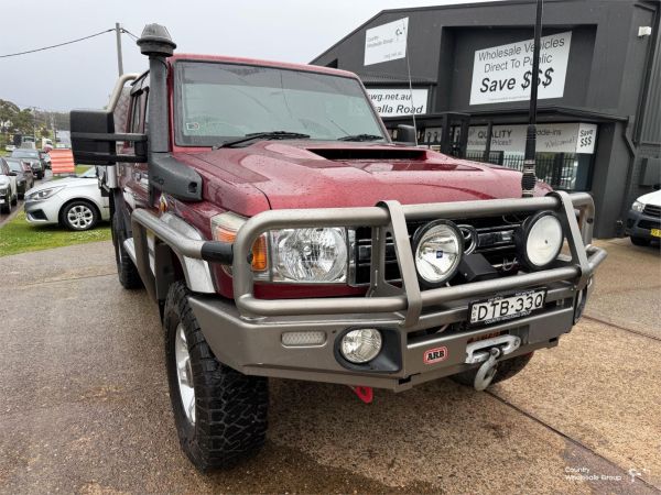 2017 TOYOTA LANDCRUISER DOUBLE C/CHAS VDJ79R GXL (4x4) image