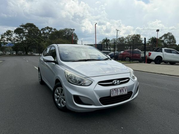 2016 Hyundai Accent RB3 MY16 Active Silver 6 Speed Constant Variable Hatchback image