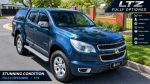 Image for 2013 Holden Colorado RG MY14 LTZ (4x4) Green Black 6 Speed Automatic Crew Cab Pickup