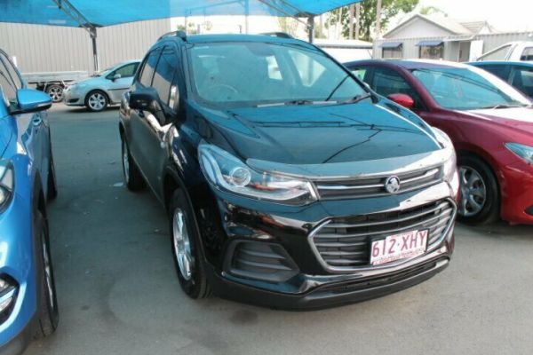 2017 Holden Trax TJ MY17 LS Black 6 Speed Automatic Wagon