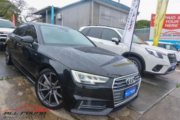 2017 AUDI A4 4D SEDAN F4 MY17 (B9) 2016 2.0 TFSI QUATTRO S TRONIC SPT S-LINE