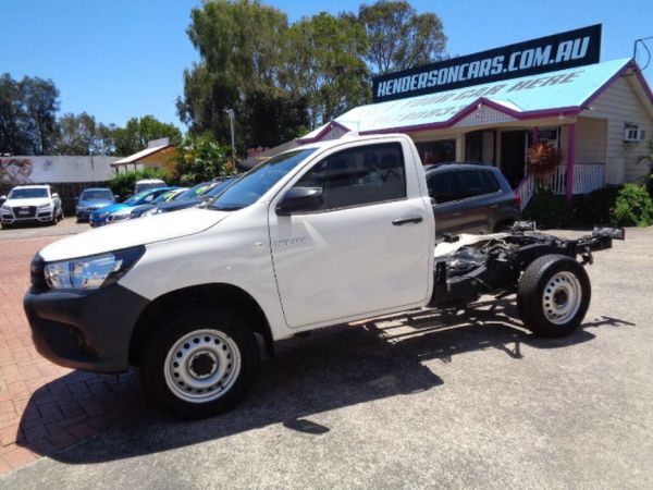 2022 Toyota Hilux CAB CHASSIS WORKMATE HI-RIDER SI GUN135R image