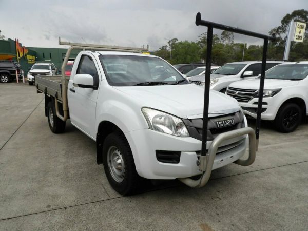 2016 Isuzu D-MAX MY15 SX 4x2 High Ride White 5 Speed Sports Automatic Cab Chassis
