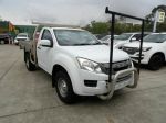 Image for 2016 Isuzu D-MAX MY15 SX 4x2 High Ride White 5 Speed Sports Automatic Cab Chassis