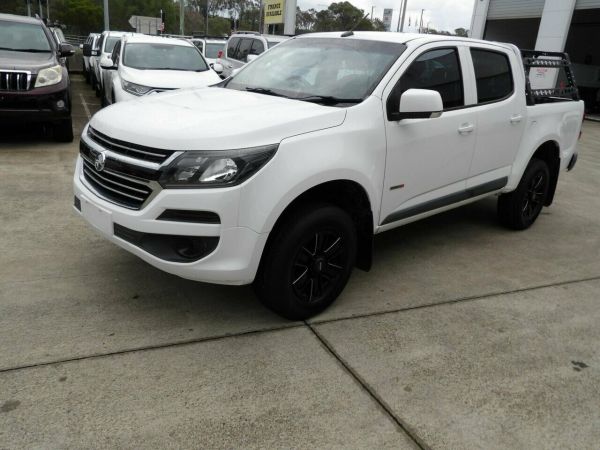 2019 Holden Colorado RG MY19 LS Pickup Crew Cab White 6 Speed Sports Automatic Utility image