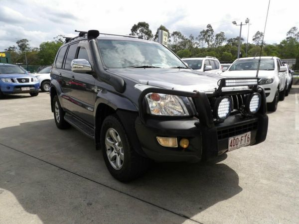 2008 Toyota Landcruiser Prado KDJ120R Grande Grey 5 Speed Automatic Wagon