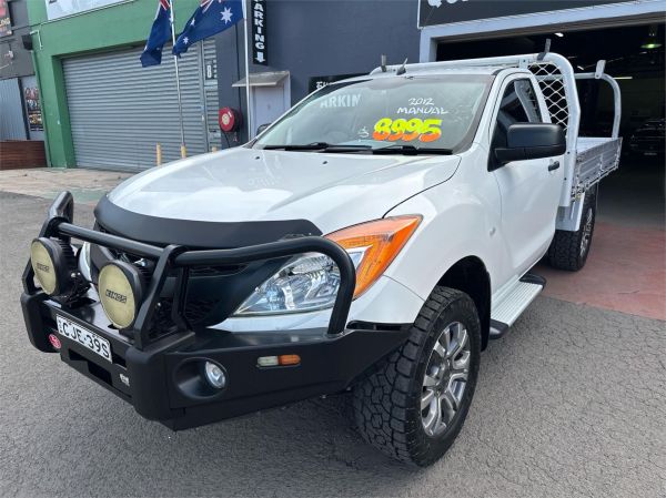 2012 MAZDA BT-50 C/CHAS XT (4x4)