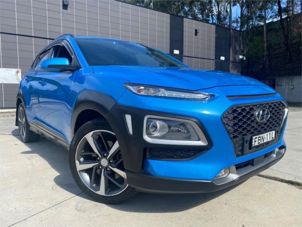 2018 HYUNDAI KONA 4D WAGON OS.2 MY19 HIGHLANDER (AWD) image
