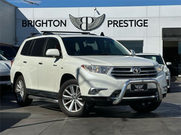 2013 TOYOTA KLUGER 4D WAGON GSU45R MY13 UPGRADE GRANDE (4x4)