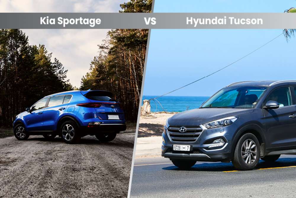 Kia Sportage vs Hyundai Tucson - Solo autos