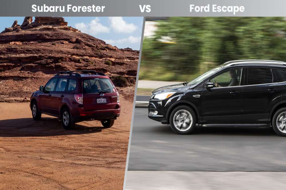 Ford Escape vs Subaru Forester