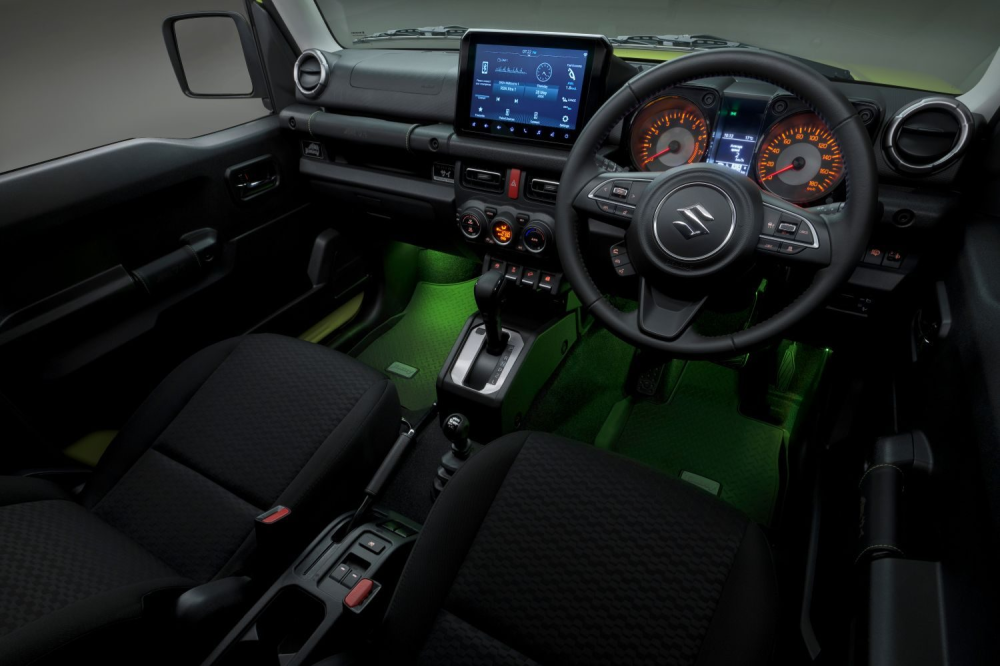 Inside the Suzuki Jimny XL Rhino Limited Edition