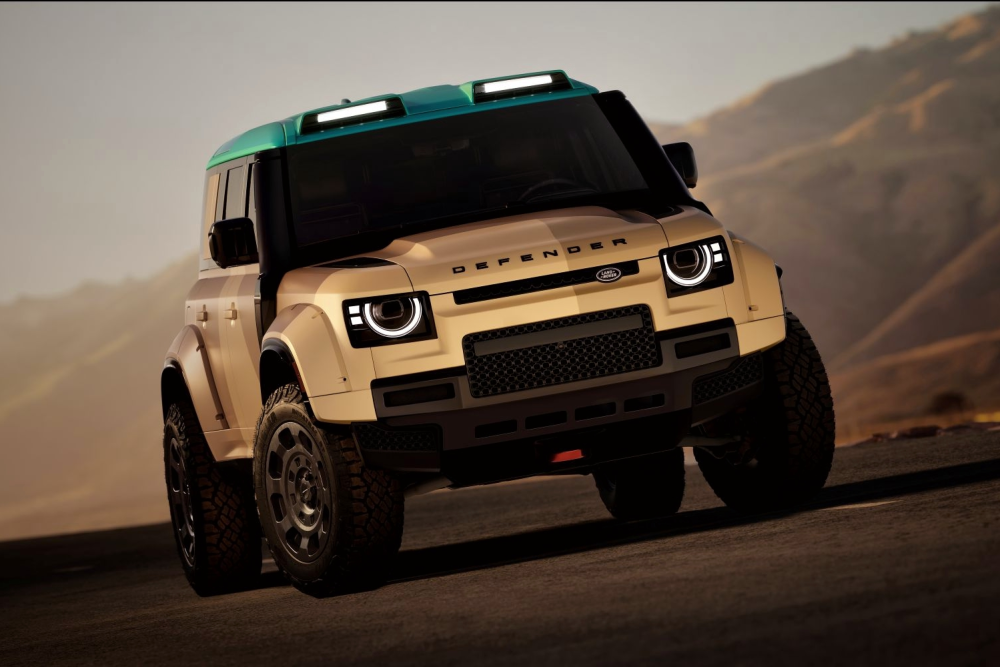 Land Rover building Dakar Rally inspired Defender